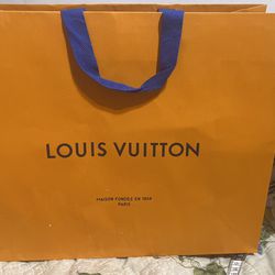 Louis Vuitton, Bags, Louis Vuitton Authentic Empty Paper Shopping Bag