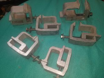 6 Camper canopy clamps. 6 total