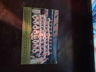 Baltimore Orioles Vintage Team Photo Card