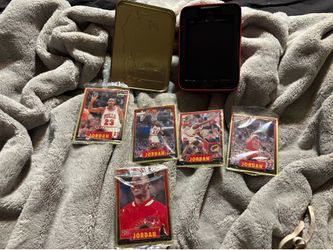 Upper Deck Michael Jordan 1996 Collectible Tin w/ 5 All-Metal Collector Cards