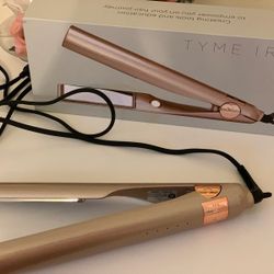 Tyme pro  hair iron used once