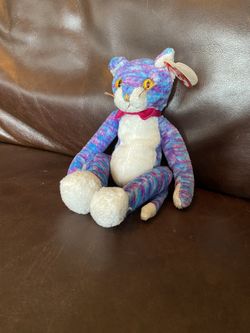 Vintage Ty Beanie Baby "Kooky" the Cat Retired w/Tag