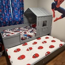 Toddler Bed Trundle 