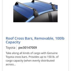 Toyota Roof Rack For Toyota Prius And Prius Prime 2017-2022