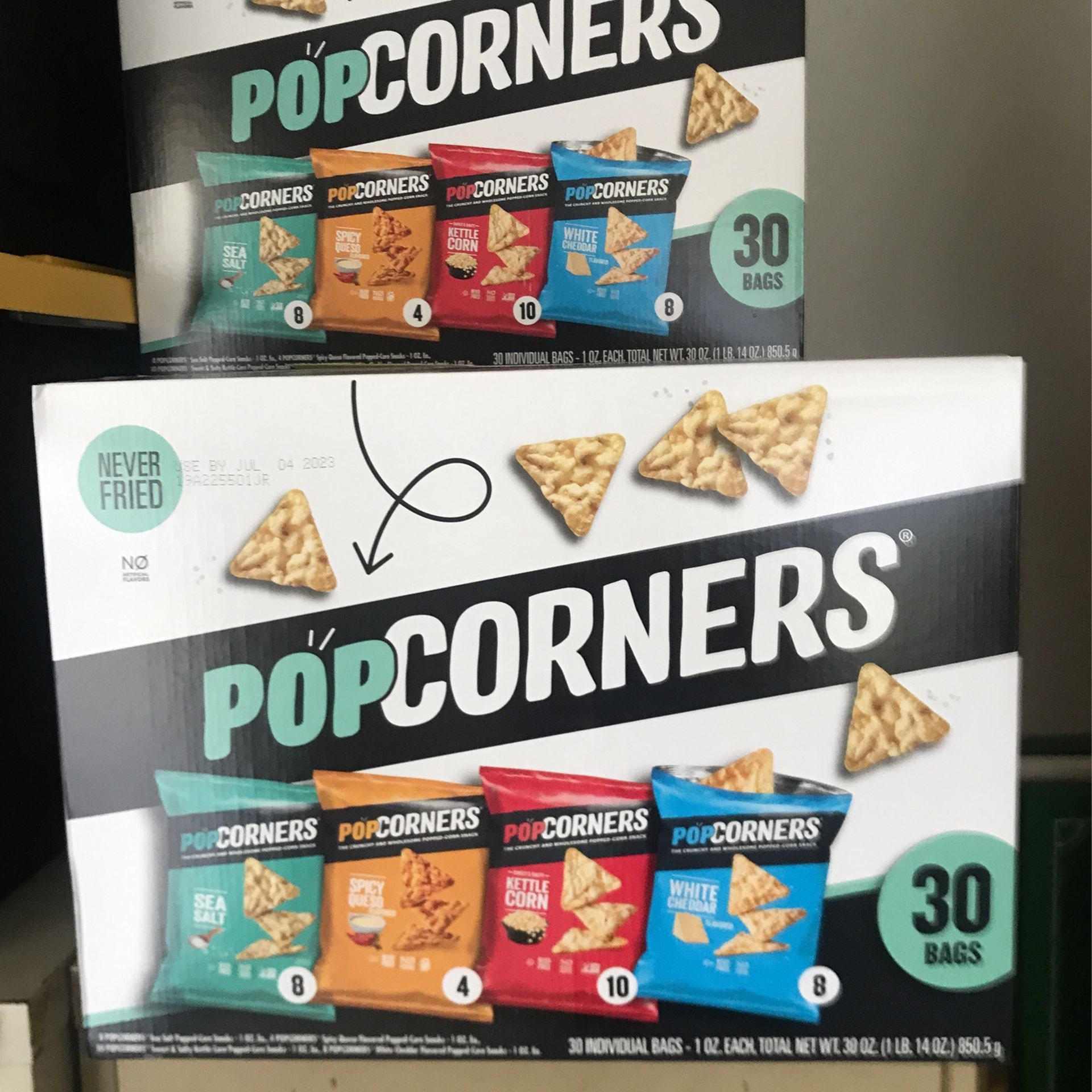 Pop Corners Pack Of 30 Bags Of Chips 