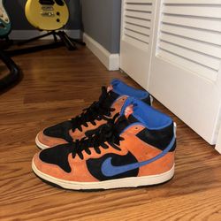Nike Sb Dunk High New York Knicks Used Sz 9.5 $80