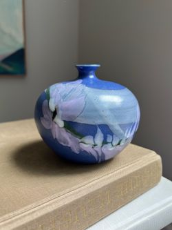 Small Handcrafted Accent Vase ( firm on price )