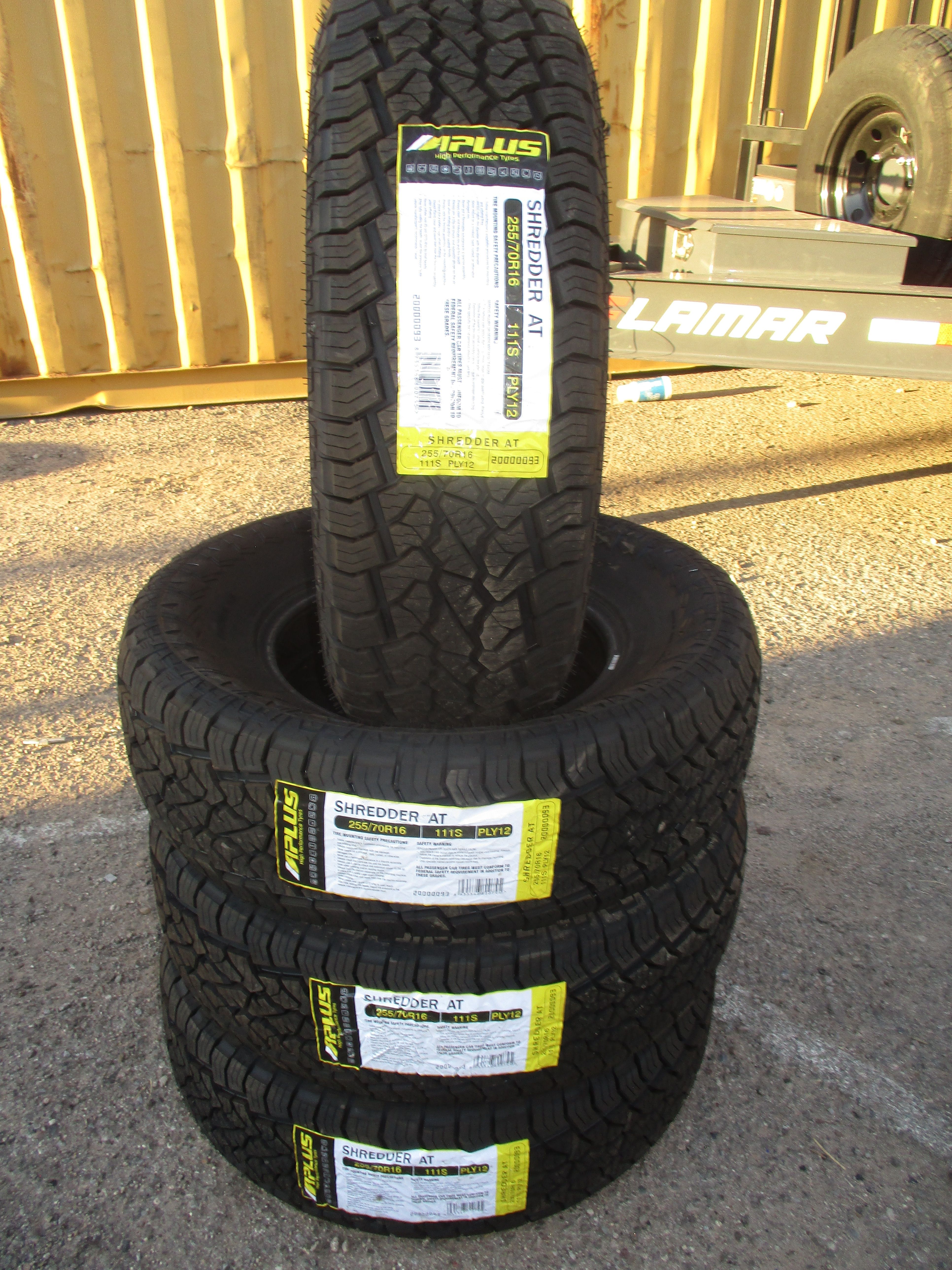 255/70/16 New Aplus All Terrain Tires