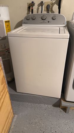 Whirlpool Washer Machine Model WTW4815EW0 (earliest pick-up December 10)