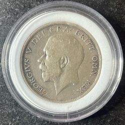1916 United Kingdom 1/2 Crown