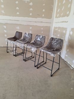 Leather BarStools $280 FIRM