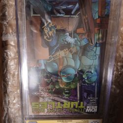 C g c teenage ninja turtles autographed by the creators