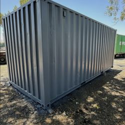 20 FOOT USED PAINTED COLOR GRAY STD 8'6 TALL $2350 PLUS FEE