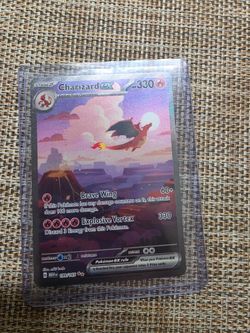 Pokemon Card Charizard ex 199/165