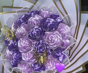Eternal Ribbon Roses