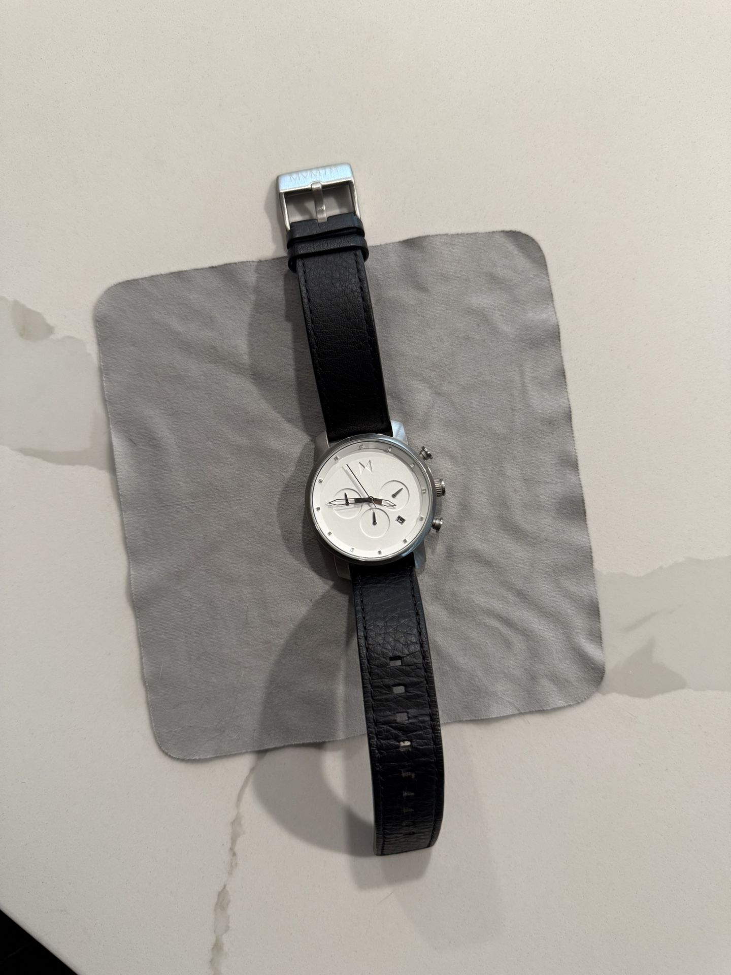 MVMT Chrono Watch - Interchangeable Leather Strap