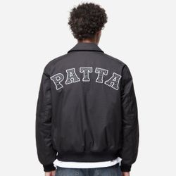 Brand New PATTA Black Bomber Jacket (L)