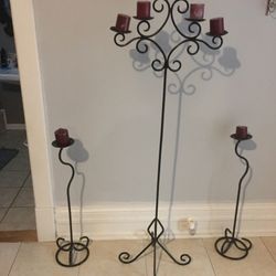 Metal Candle Holders
