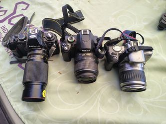 3 camaras $100 each
