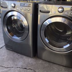 LG Washer & Gas Dryer 