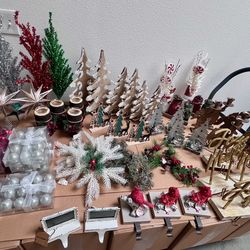 Must Sell Make Offer-Huge Lot Christmas/Holiday Decorations - Candle Holders/Accessories