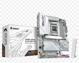 Gigabyte X870E Aorus Elite WiFi7 Ice Motherboard