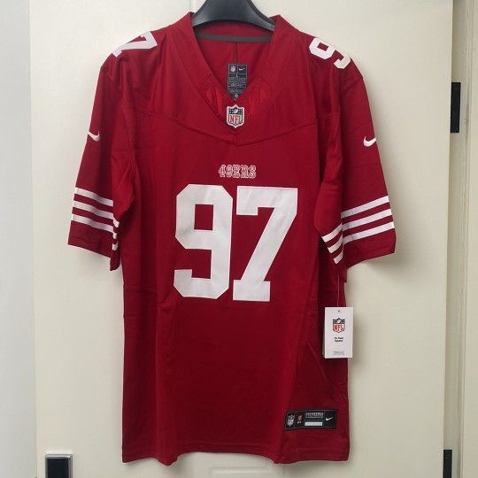 Men's Nike Nick Bosa Scarlet San Francisco 49ers Player Jersey
