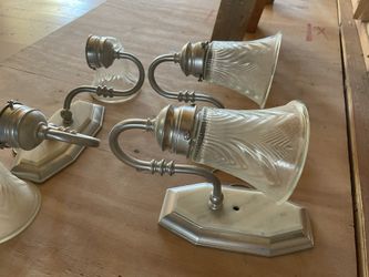 Bathroom Vanity And Wall Sconces 