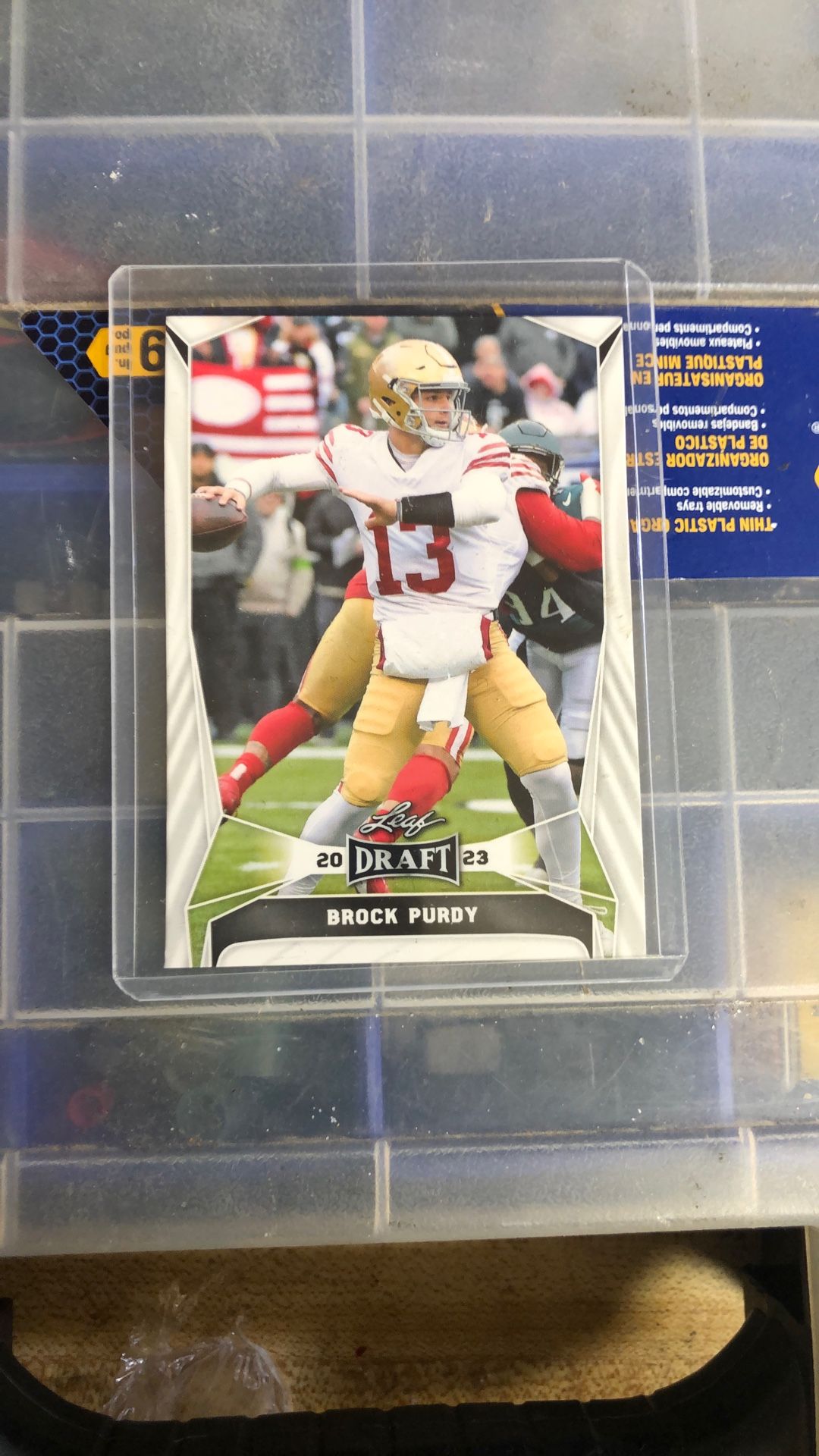 Brock Purdue 2023 Leaf Draft Rookie Card