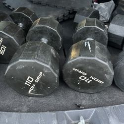 Pair Of 110 Bls Iron Grips 