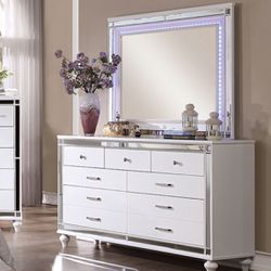 WHITE DRESSER!! 🔥Visit Our Showroom📍Apply Now✅ Delivery Express🚚Order Online💻
