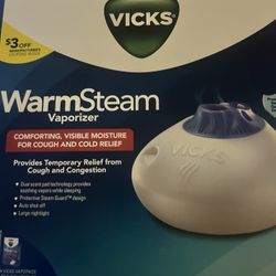 Vicks Warm Steam 