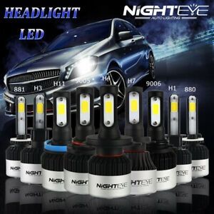 Led headlight bulb ' hid lights conversion kit- any fog or headlight Chevy SilverAdo nissan titan armada honda etc 9006 h7 h4 9007 h9 h13 9008 h1 9005