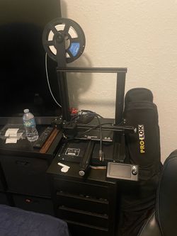 Voxelab Aquila 3D printer with case