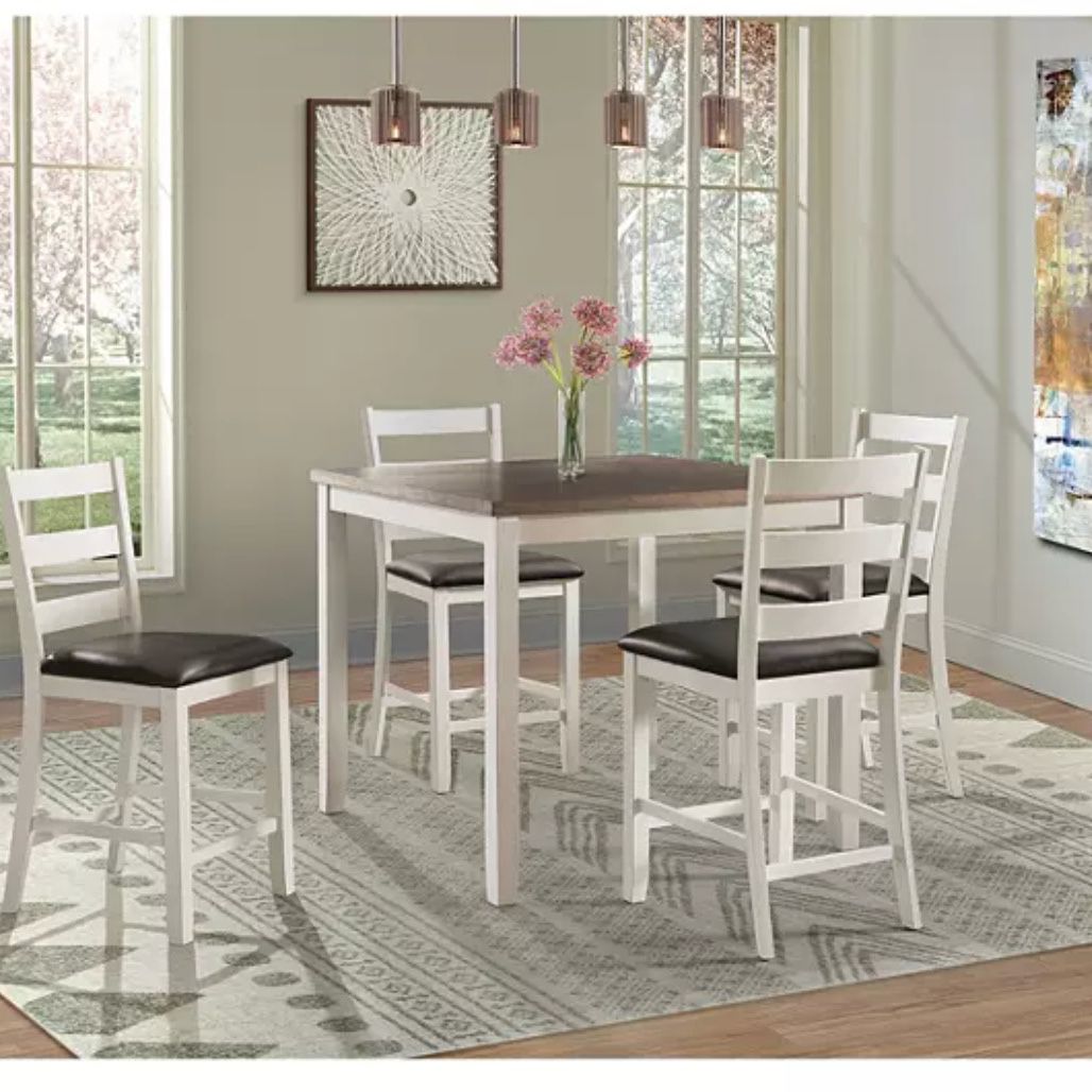 5-Piece Society Den Kon Dining Set (1 Table + 4 chairs)