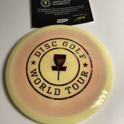 Innova Swirly Star Vroc3 Roc Disc Golf Mid 2015 World Tour Special Edition -Rare American flag