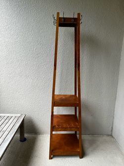 Coat Rack Shelf with hooks
