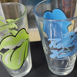 2 Vasos the Rolling Stones especial de la casa