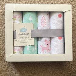 Cloud Island Flannel Blankets (100% Cotton)