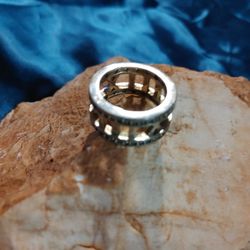 Sterling silver roman Numeral Band