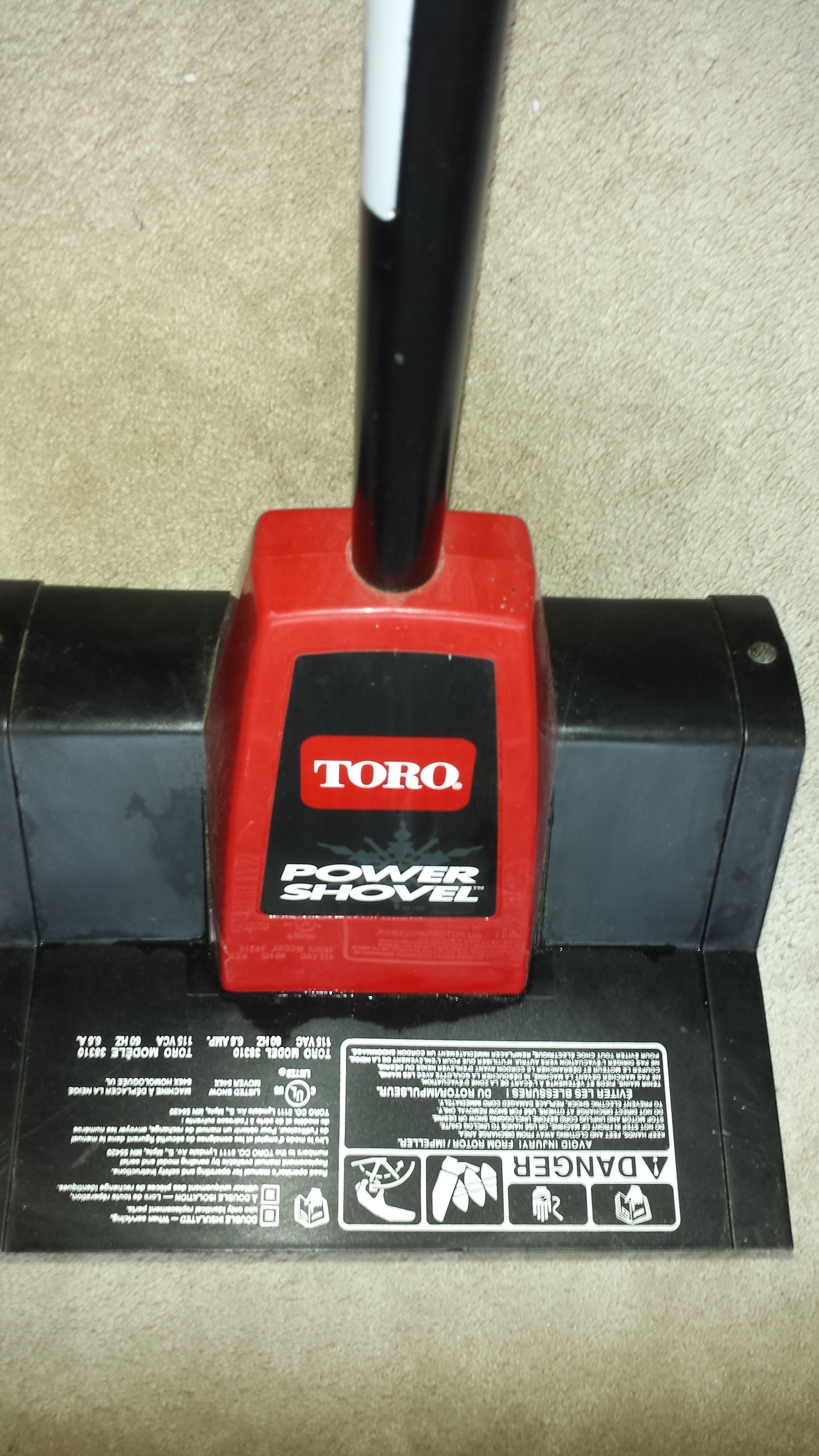 Toro power sale shovel 38310