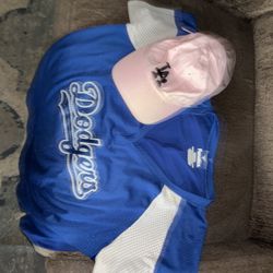 Women’s Dodger Jersey And Hat