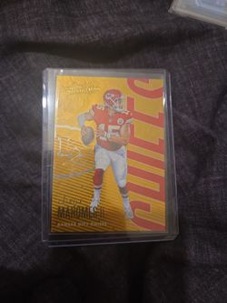 Patrick mahomes card