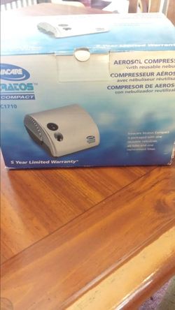 Home aerosol therapy machine. Aerosol compressor