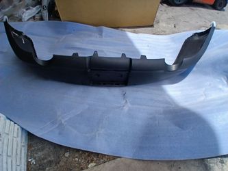 09-10 Ford Flex Rear Bumper Cover W/Sensor Holes w/o Tow package