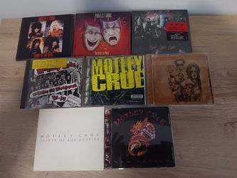 Motley Crue Cd Lot
