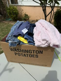 Box Of Mix Boys And Girl Clothes