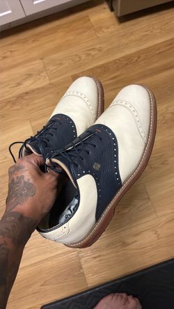 Footjoy Premiere Series Wilcox (Previous Season) - Navy/Cream - Men’s size 9