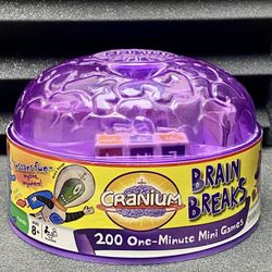 Cranium Brain Breaks Game 200 One Minute Mini Games By Hasbro Brand New /Sealed