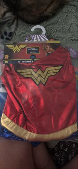 DC Wonder Woman Dog Costume Large